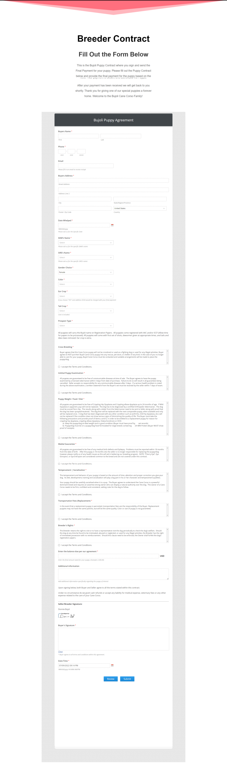 VPH-Puppy-Contract-sample-page